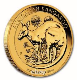 2021 Australia 1/4 oz Gold Kangaroo BU SKU#217667