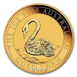 2021 Australia 1 oz Gold Swan MS-70 PCGS (FD, Swan Label) SKU#227386