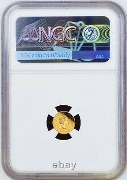 2021 Australia Mini Roo Kangaroo PROOF 9999 GOLD 0.5g $2 NGC PF70 Coin ER FlagLb