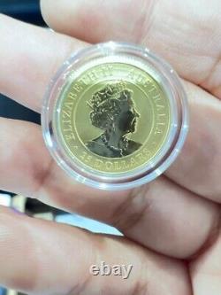 2021 Gold Australian Wildlife 1/4oz Coin BU IN A CAPSULE FROM MINT 1000 mintage