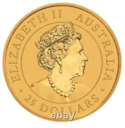 2021 Gold Australian Wildlife 1/4oz Coin BU IN A CAPSULE FROM MINT 1000 mintage