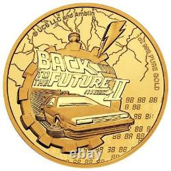 2021 Niue Back to the Future II 35th Anniversary 1oz Gold Coin MS 70
