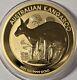 2021 P Australia 1 Oz Gold Kangaroo Coin $100 Bu. 9999 Perth Mint In Capsule