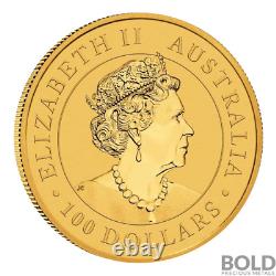2022 1/10 oz Australian Perth Kangaroo Gold Coin (BU)