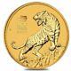 2022 1/10 Oz Gold Lunar Year Of The Tiger Bu Australia Perth Mint In Cap
