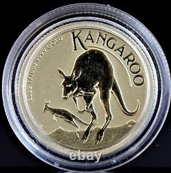 2022 1/10oz Australian Kangaroo Uncirculated $15.9999 Gold Coin