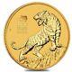 2022 1/2 Oz Gold Lunar Year Of The Tiger Bu Australia Perth Mint In Cap