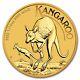 2022 Australia 1/10 Oz Gold Kangaroo Bu Sku#242436