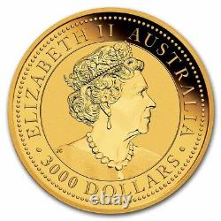 2022 Australia 1 kilo Gold Kangaroo BU SKU#242432