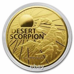 2022 Australia 1 oz Gold $100 Desert Scorpion BU (withCOA) SKU#241744