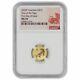 2022 Australian 1/10 Oz Gold Lunar Year Of The Tiger Ngc Ms70 First Day Of Issue