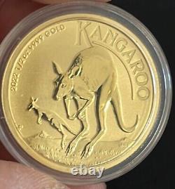 2022 Australian Kangaroo 1/2 oz Gold Coin