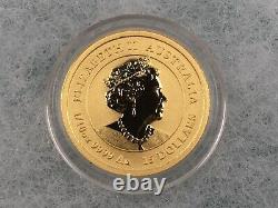 2022 Australian Lunar Tiger 1/10 oz Gold Uncirculated Coin Perth Mint Sealed