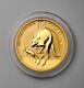 2022-p 1/10oz Gold Kangaroo Bu $15 Coin In Capsule Australia Perth Mint