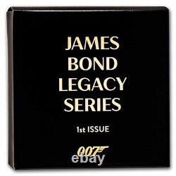 2022 Tuvalu 1/4 oz Gold 007 James Bond Legacy Series 1st Issue SKU#263842