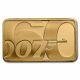 2022 Tuvalu 1 Oz Gold James Bond 60 Years Of Bond Rectangle Coin Sku#256647
