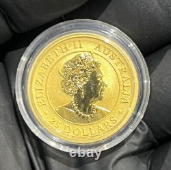 2022-p Gold Australian Wildlife 1/4-oz Coin limited mintage 1,000