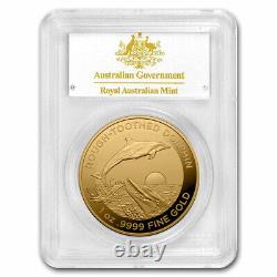 2023 AUS 1oz Gold Rough-Toothed Dolphin MS-70 PCGS (FirstStrike) SKU#278877