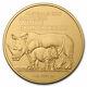 2023 Australia 1 Oz Gold $100 White Rhinoceros Bu (withbox & Coa)