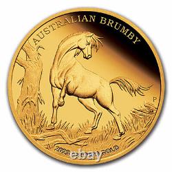 2023 Australia 1 oz Gold Australian Brumby Proof (withBox & COA) SKU#278937