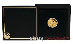 2023 Australia Bounding Kangaroo PROOF 1/4oz. 9999 GOLD $25 NGC PF70 Coin ER