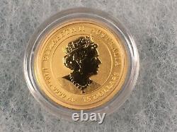 2023 Australian Lunar Rabbit 1/10 oz Gold Uncirculated Coin Perth Mint Sealed