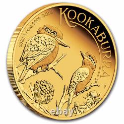 2023-P Australia 1/4 oz Gold Kookaburra Proof SKU#272754