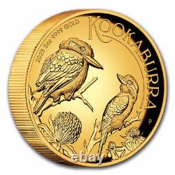 2023-P Australia 5 oz Gold Kookaburra Proof SKU#272644