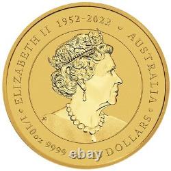 2024 1/10 oz Perth Lunar Year of the Dragon Gold Coin (BU)