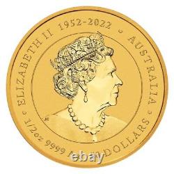 2024 1/2 oz Perth Lunar Year of the Dragon Gold Coin (BU)