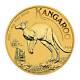 2024 $25 Australia Gold Kangaroo 1/4 Oz. 9999 Fine Bu
