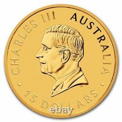 2024 Australia 1/10 oz Gold Kangaroo BU