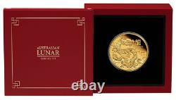2024 Australia Lunar Series III Year of the Dragon 1oz Gold Proof Coin