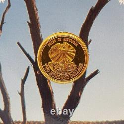22ct 10gr Gold Australian Coin $200 1989 Pride Of Australia In Pack #53772
