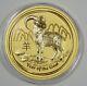 2 Troy Oz Gold Year Of The Goat 2015 $200 Australian Coin Mintage Only 3255