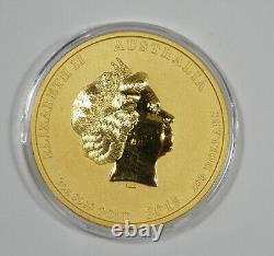 2 Troy Oz Gold Year of the Goat 2015 $200 Australian Coin Mintage only 3255