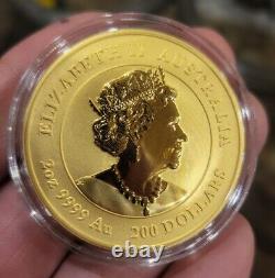 2oz Gold 999.9 Australia Lunar Year Of Tiger 2022 Bullion Coin (Perth Mint)