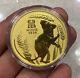 2oz Gold 999.9 Australian Lunar Year Of Mouse 2020 Bullion Coin (perth Mint)