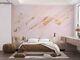 3d Pink Gold Texture Wallpaper Wall Mural Removable Self-adhesive 177