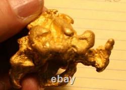 4+ oz gold nugget Lunker with Cert of authenticity Perth Mint Austrialia