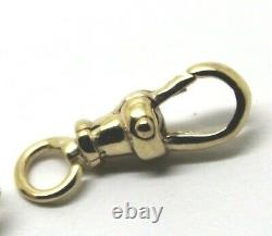 9ct Yellow Gold Albert Swivel Clasp 15mm Size Free Post In Oz