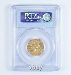 AU50 1889-S Australia 1 Sovereign Gold Coin Graded PCGS 7310