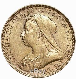 AUCTION start 1 $ AUSTRALIA QUEEN VICTORIA GOLD SOVEREIGN 1893 M HIGH GRADE OR