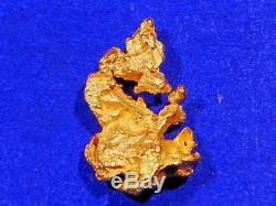 AUSTRALIAN GOLD NUGGET specimen 0.61 gram Bullion Coin Semi Crystalline Mineral