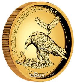 AUSTRALIAN WEDGE-TAILED EAGLE 2018 1oz GOLD PROOF HIGH RELIEF COIN
