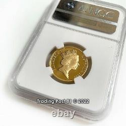 AUSTRALIA 1992 Echidna Gold Coin $200 TOP POP ONLY 2 COINS PF 70 UC
