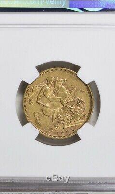 Antique Jubilee 1893 Australia ONE SOVEREIGN GOLD COIN NGC XF45 Ebucks