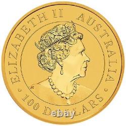 Australia 100 $2020 Australian Nugget Plant Coin 1 OZ GOLD ST