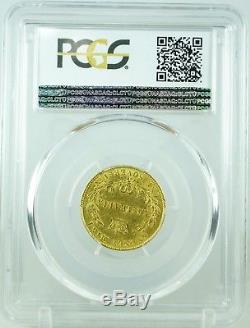 Australia 1858-SY Sovereign Sydney Mint PCGS AU55 Rare