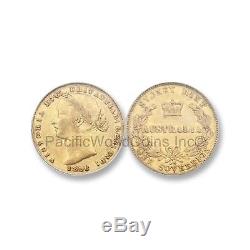 Australia 1866 Sydney Sovereign Gold PCGS XF40 SKU#6330